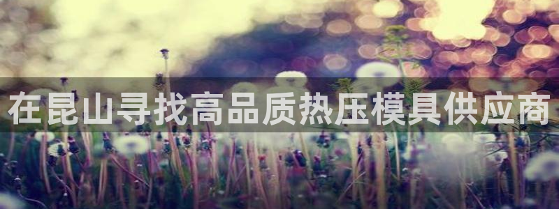 emc 倍频：在昆山寻找高品质热压模具供应商