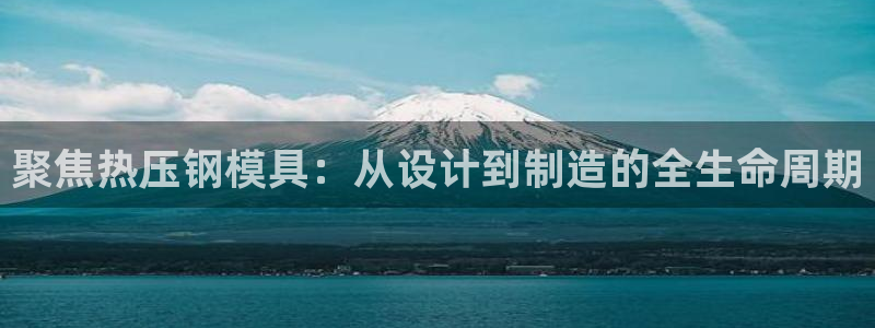 易倍单词如何下载：聚焦热压钢模具：从设计到制造的全生命周