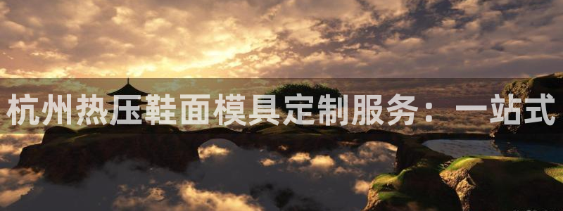 emc易倍首页：杭州热压鞋面模具定制服务：一站式