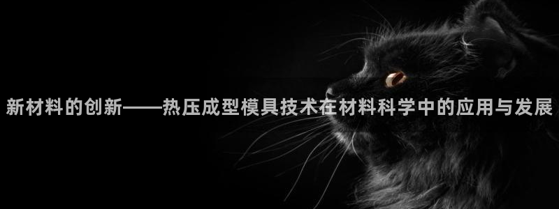 emc易倍app官网下载：新材料的创新——热压成型模具技