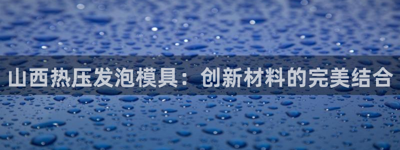 易倍申的包装规格：山西热压发泡模具：创新材料的完美结合