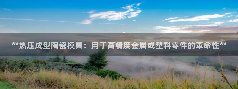 易倍单词官方网站的：**热压成型陶瓷模具：用于高精度金属