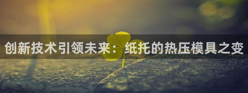 emc平台：创新技术引领未来：纸托的热压模具之变