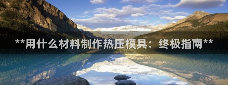 易倍单词官方网站下载安卓：**用什么材料制作热压模具：终